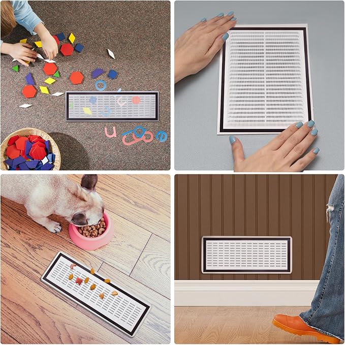 4 Pack 40cm x 30cm Magnetic Floor Vent Cover