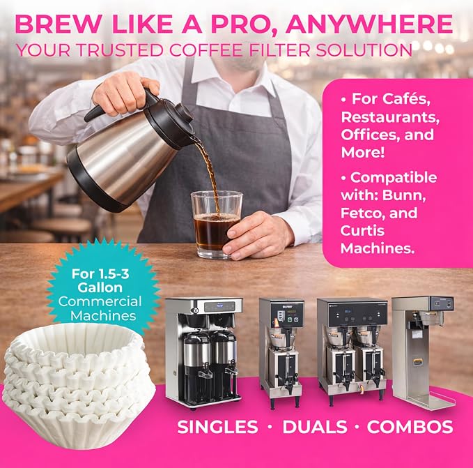 Katy’s Extra Large Commercial Coffee Filters
