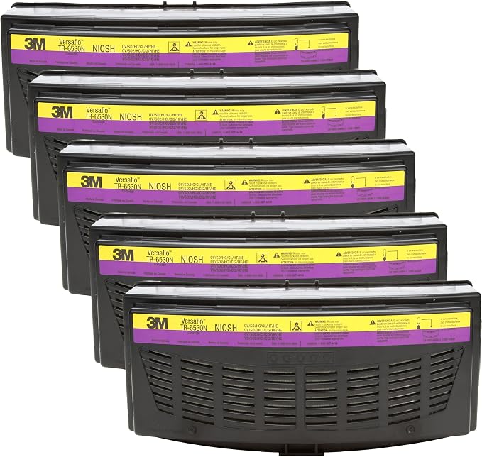 3M Versaflo Organic Vapor/Acid Gas/HEPA Cartridge TR-6530N,