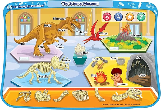 VTech Touch and Learn Activity Desk Deluxe Expansion Pack - Get Ready for Preschool