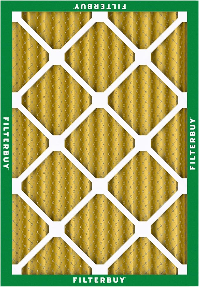 Filterbuy 18x20x2 Air Filter MERV 11 Superior Pet & Allergy Defense,