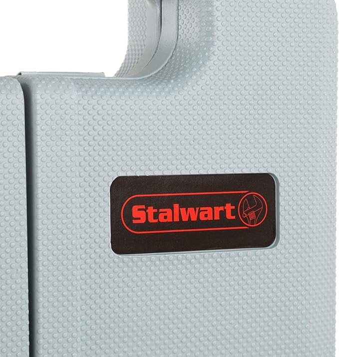 Tool Kit - 132 Heat-Treated Pieces with Carrying Case - Essential Steel Hand Tool and Basic Repair Set for Apartments, Dorm, Homeowners by Stalwart
