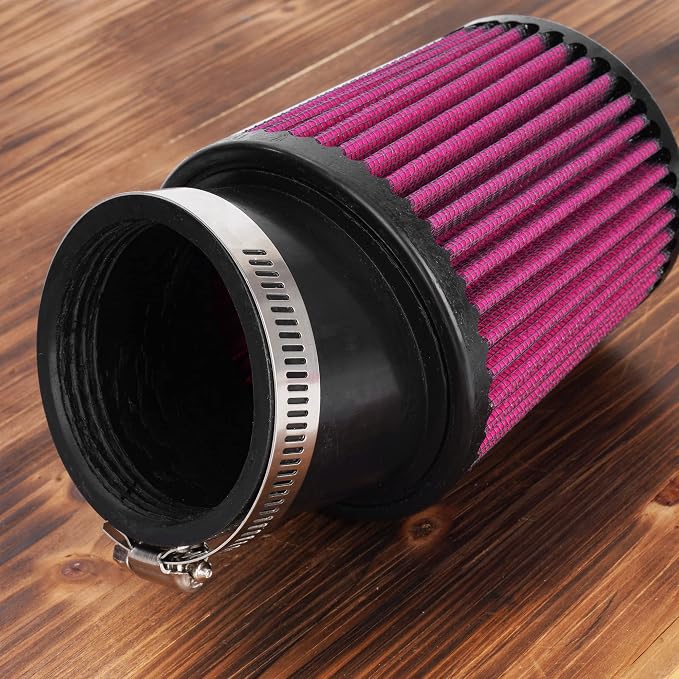 High Performance Upgraded 62mm Air Filter Adapter Intake and Spark Plug Kit