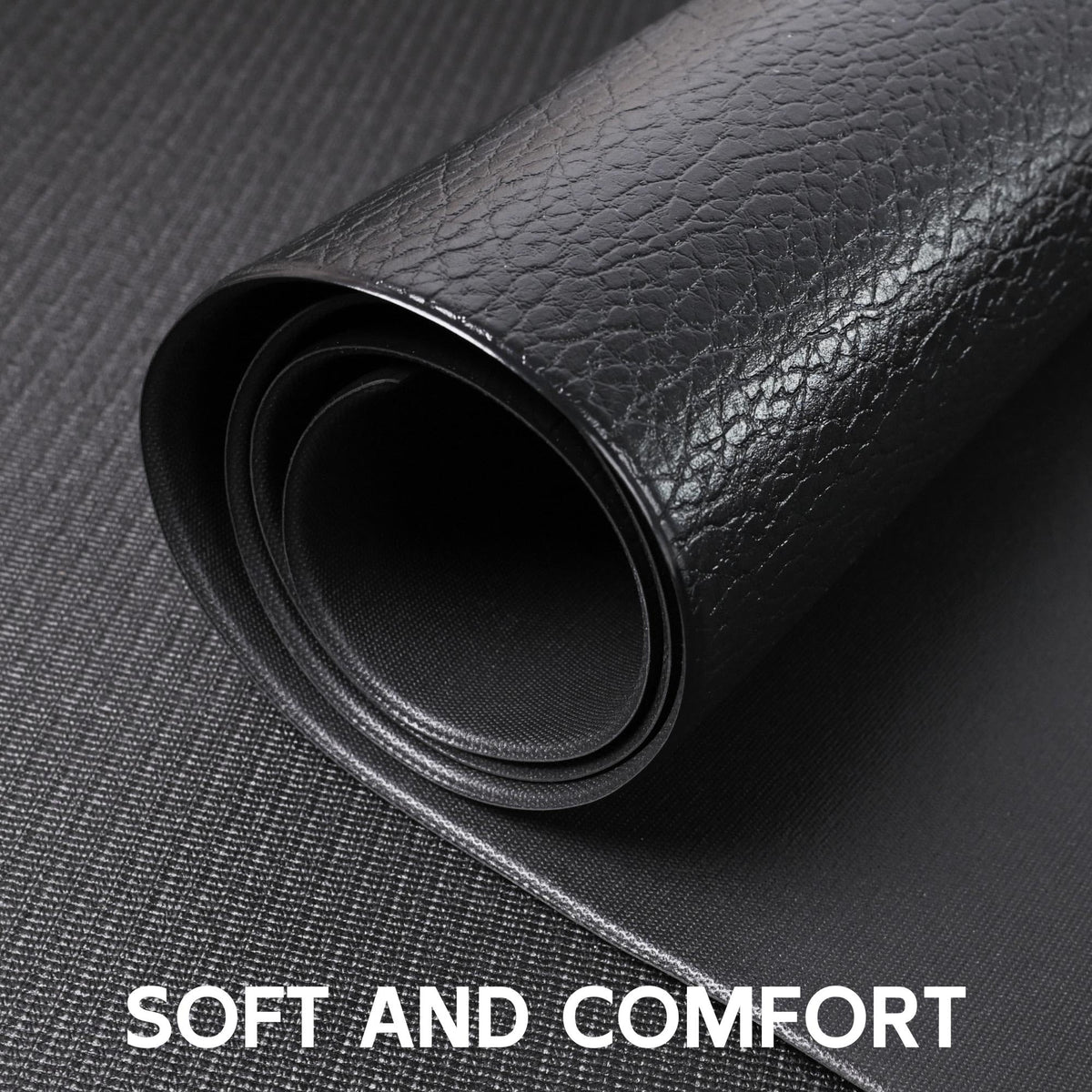 Cybstrax Treadmill Mat, Bike Trainer Mat for Stationary Spin Bike, 96" x 36" Non Slip Exercise Equipment Mat for Bike, Treadmill, Elliptical, Yoga - Workout Floor Protector for Carpet Or Hardwood