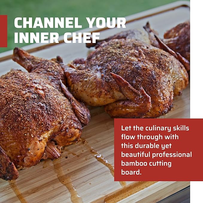 Camp Chef Bamboo Cutting Board, 18x26 in.