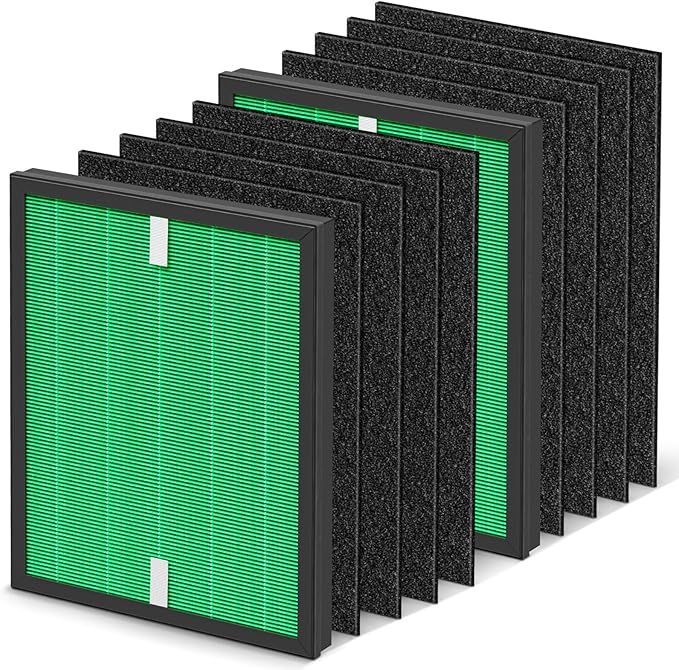 2 Sets 150 Filter Replacement for Coway Airmega 150 150 Air Purifier, 2 X HEPA