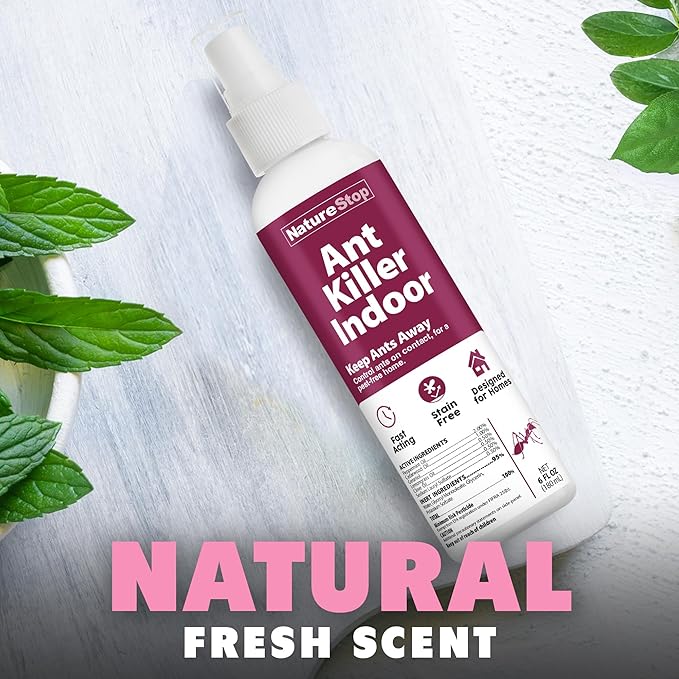 Ant Killer Spray for Indoor Use, Fast-Acting Ant Control, 6 oz (180mL)