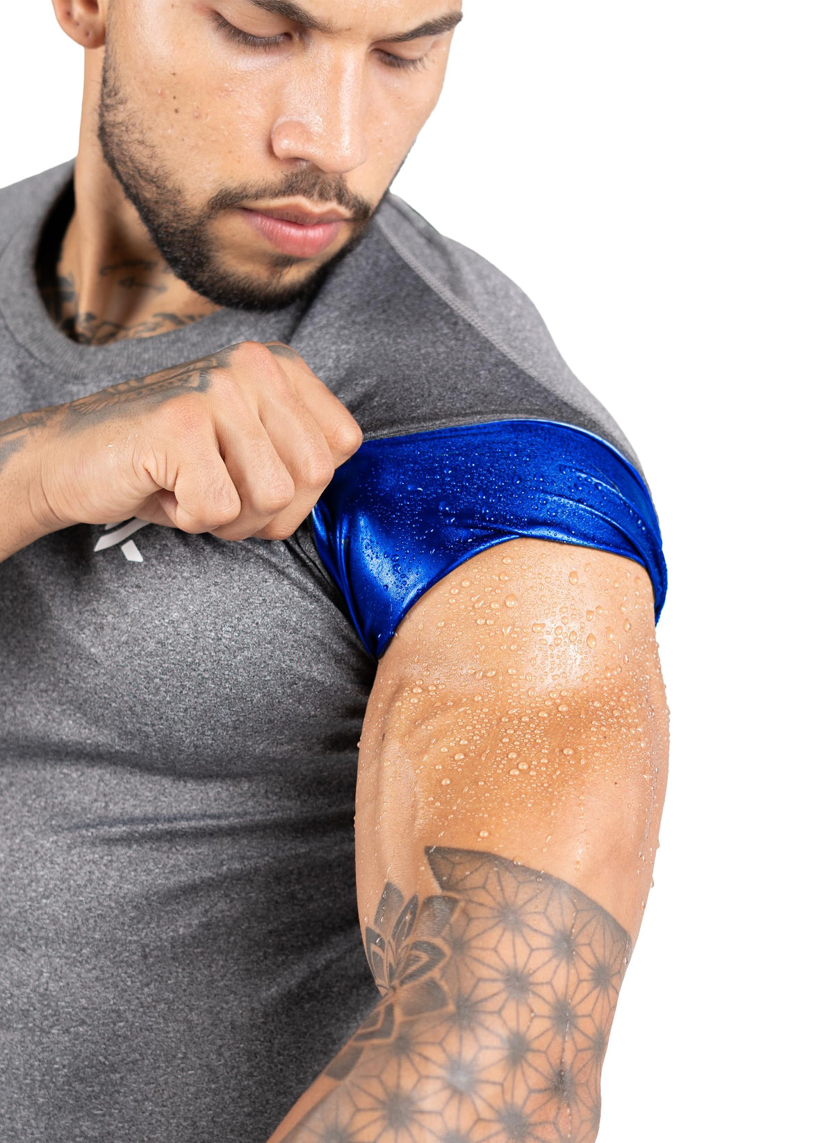 Kewlioo Sauna Shirt for Men - Original Heat Trapping Sweat Vest, Sauna Suit For Men, Compression Workout Sweat Suit for Gym, Workouts