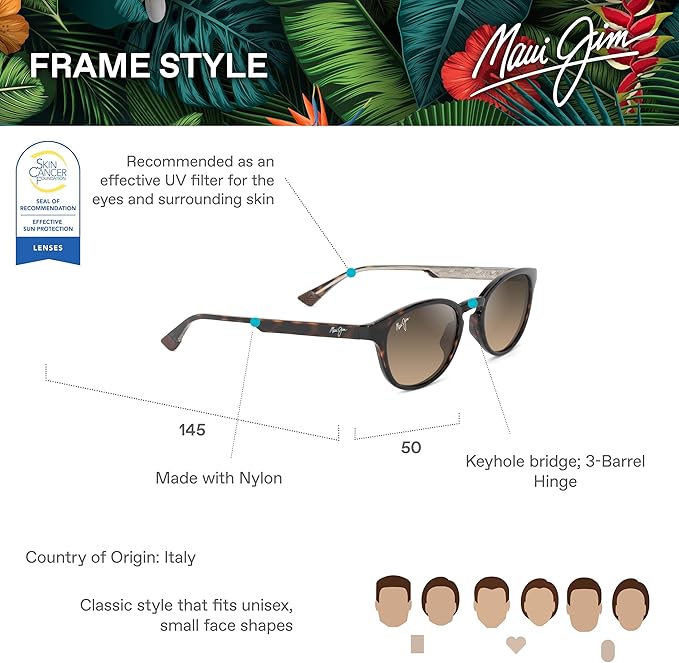 Maui Jim womens Honi Cat Eye Sunglasses