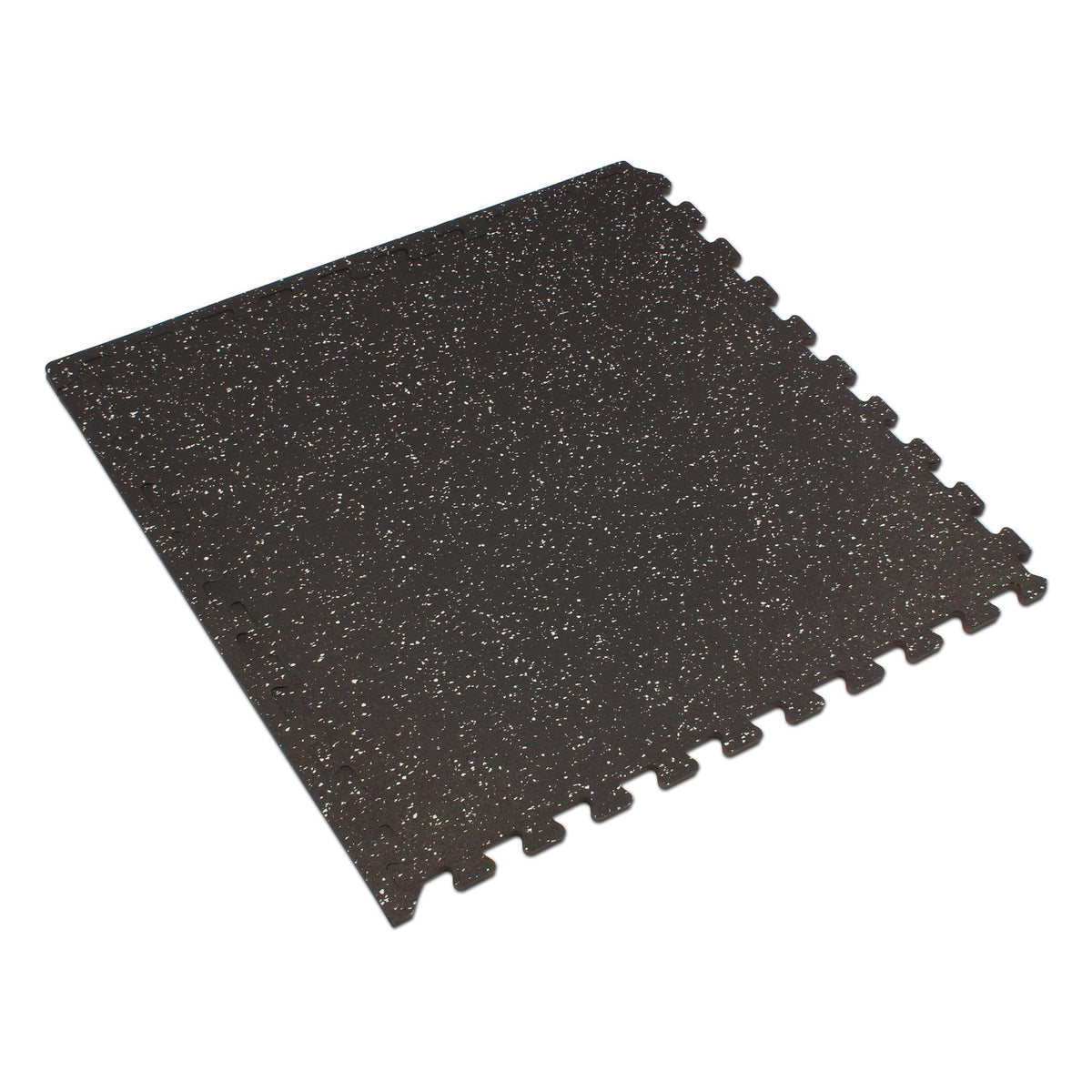 We Sell Mats 3/8-Inch Thick Interlocking Foam Tiles with Rubber Top - Personal Fitness Mat, EVA Foam Puzzle Floor Tiles, For Home Gym Workouts, 24 in x 24 in