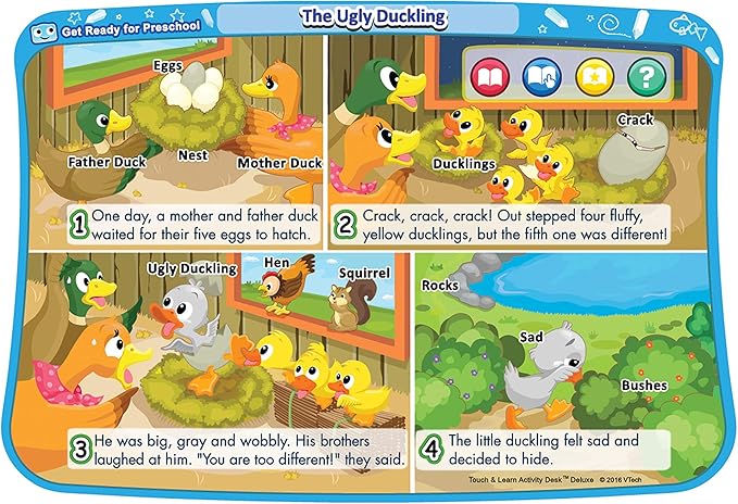 VTech Touch and Learn Activity Desk Deluxe Expansion Pack - Get Ready for Preschool