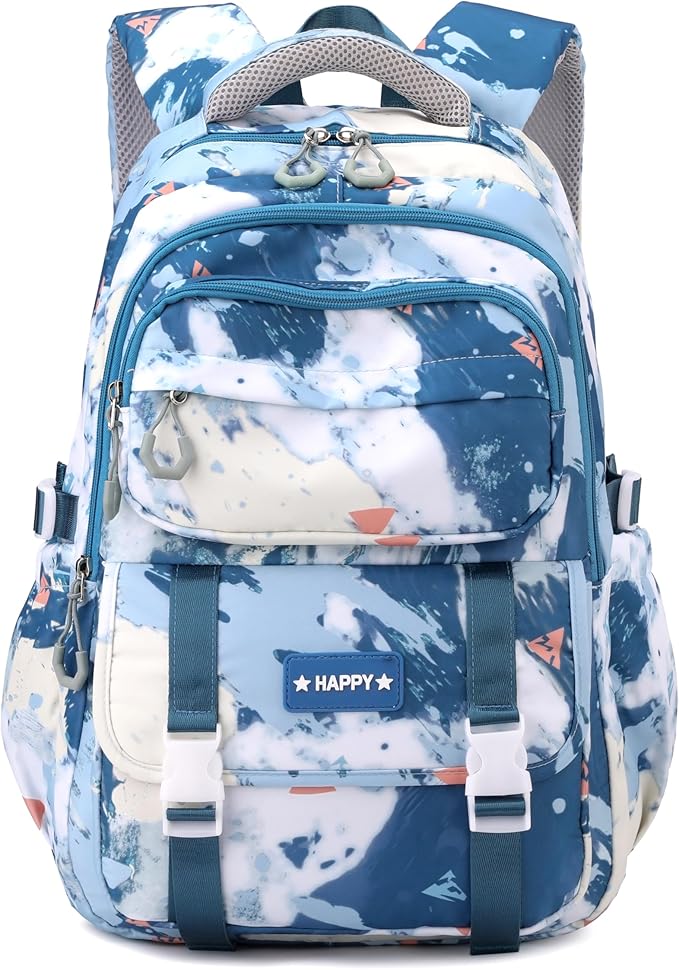 MITOWERMI Kids Backpack Bookbag for Boys School Bags Multi-pocket Teen Girls Backpack for School Elementary Students Schoolbags Boys Back packs (Blue)