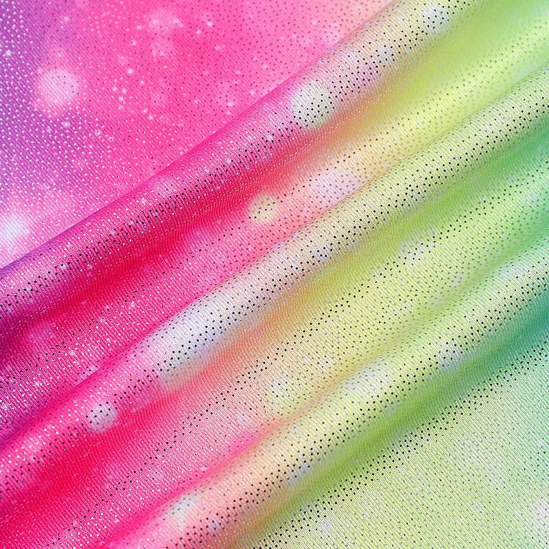 HOZIY Leotards for Girls Gymnastics Dance 4t 5t Toddler Girl Biketards Rainbow Shiny Stars Apparel Clothing Tumbling Outfits Bodysuits Kids Leo Gym Gymnastic Leotard with Shorts Sparkly Glitter