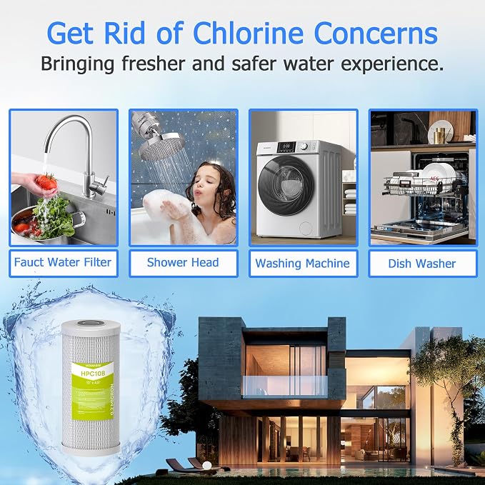 0.2 Micron 10" x 4.5" Water Filter