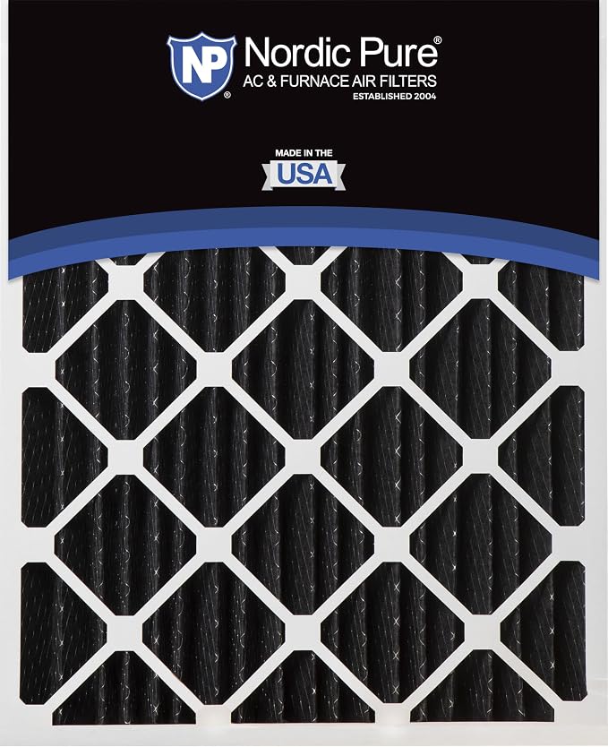 Nordic Pure 20x25x5 Honeywell/Lennox Replacement Odor Reduction Merv 8 Filter 1