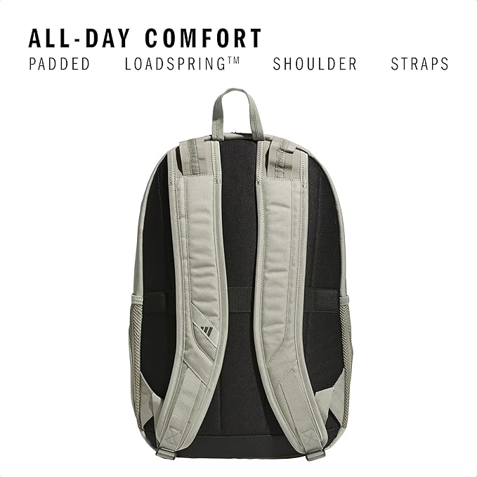 adidas Prime Backpack for Work, Travel Bag for Women and Men with Padded Compartment for Laptop