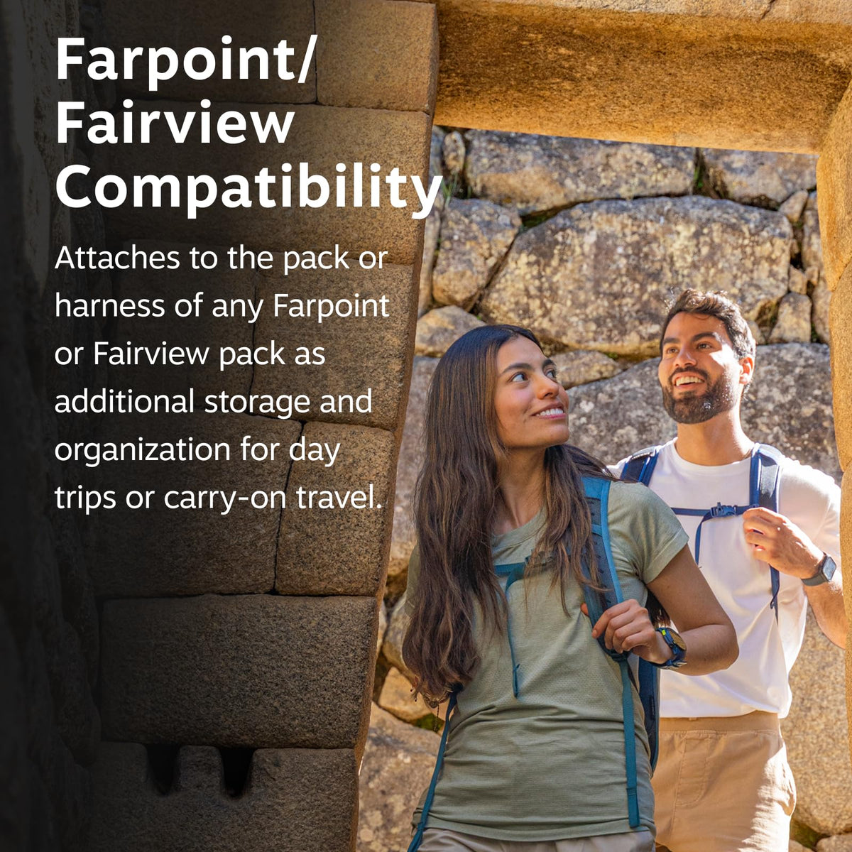 Osprey Farpoint Fairview Travel Daypack for Men and Women - Carry On Personal Item Backpack with Laptop Sleeve, Graphite Purple