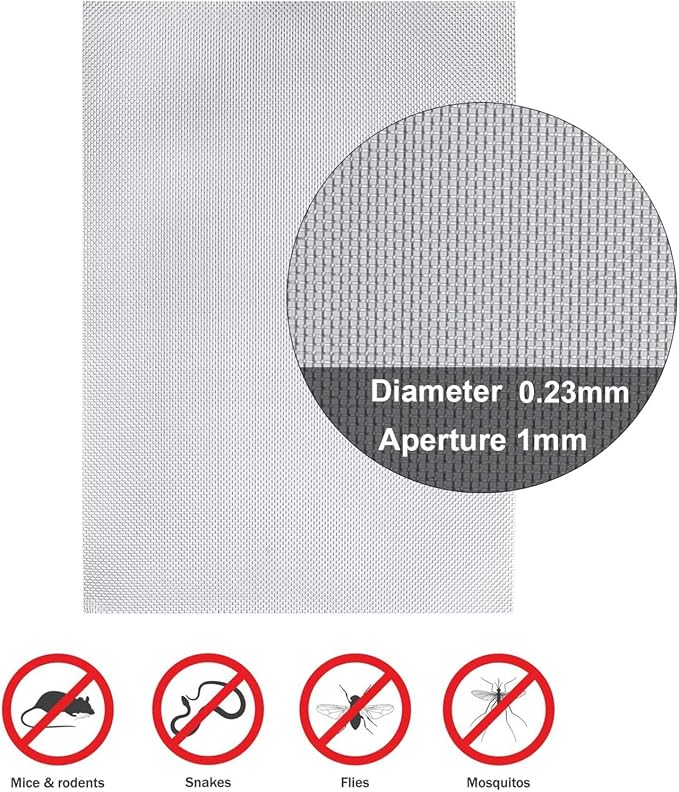 Stainless Steel Woven Wire Mesh 304 Stainless Steel Insect Screen Mesh