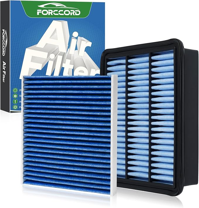 Cabin & Engine Air Filter Fit for 2016-2024 Mazda CX-9 CX9 2.5L Activated