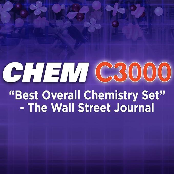 Thames & Kosmos Chem C3000 (V 2.0) Chemistry Set | Science Kit with 333 Experiments & 192 Page Lab Manual, Student Laboratory Quality Instruments & Chemicals
