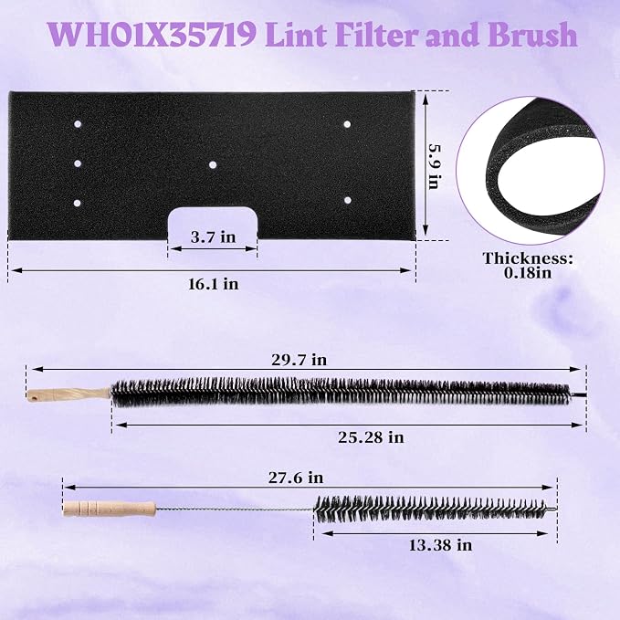 WH01X35719 Lint Filter Compatible