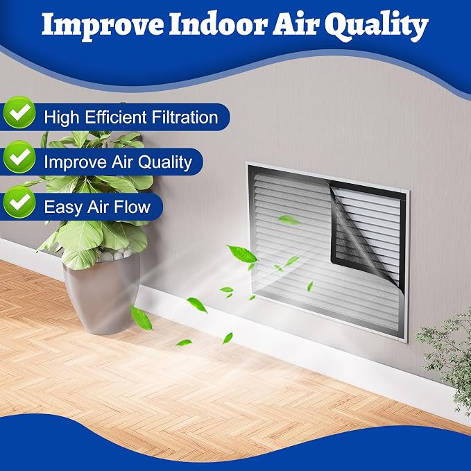 Air Vent Filter Kit, Easy Air Flow, Air Vent Filters
