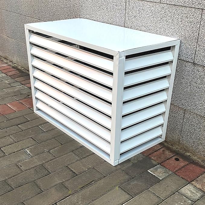 Aluminum Air Conditioner Cover Exterior Air Conditioning Unit Cover Air