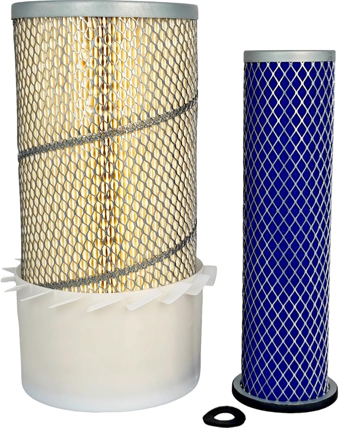 Outer Inner Air Filter Kit 384812R93 3125199R1 Compatible