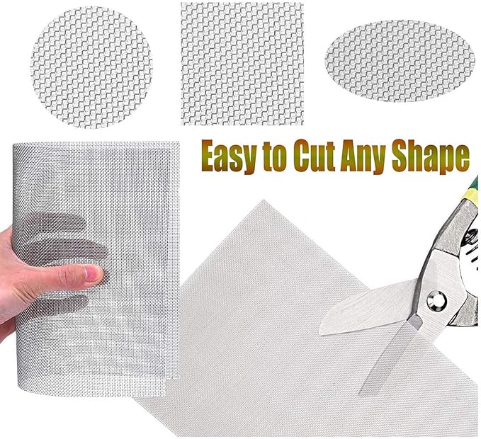 Stainless Steel Woven Wire Mesh 304 Stainless Steel Insect Screen Mesh
