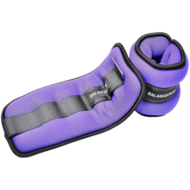 Fitvids Fully Adjustable Ankle Wrist Arm Leg Weights, 1-20LBS, Multiple Options