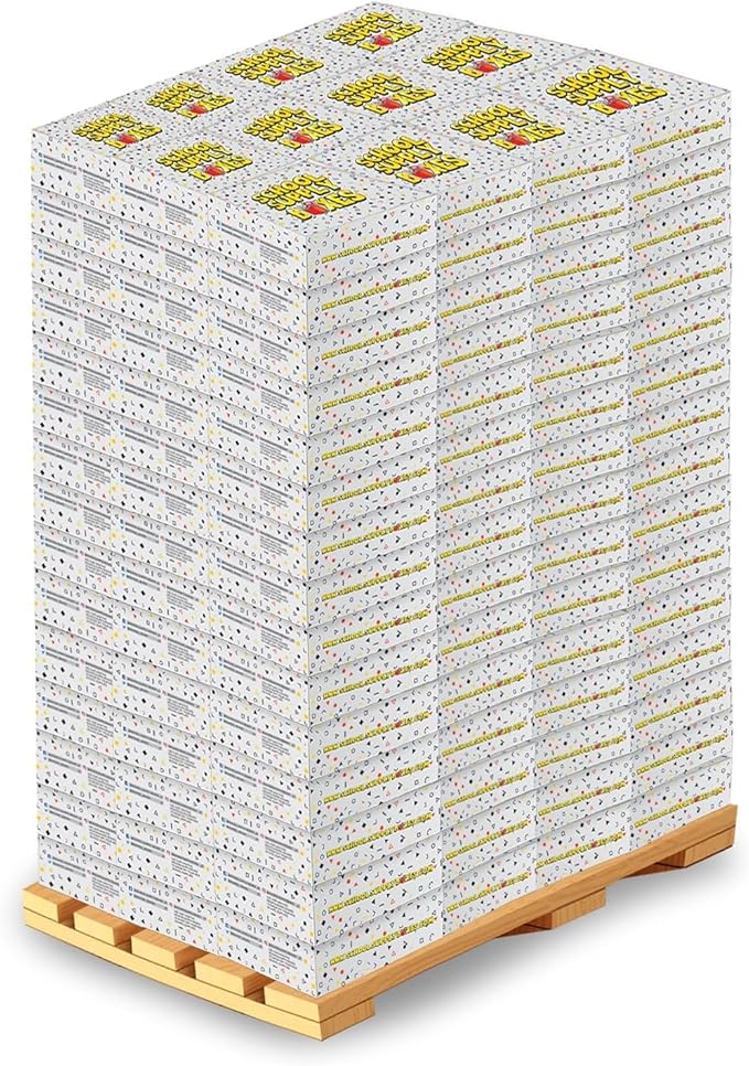 School Supply Boxes | Budget Saver Pallet (180 Boxes) | Back to School Essentials Kit for Students & Teachers | Includes Spiral Notebook, Crayons, Pens, Pencils, Glue & More