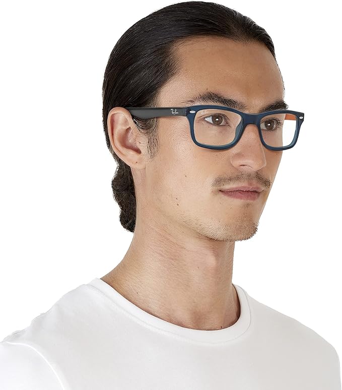 Ray-Ban unisex-adult Rx5228 Square Prescription Eyeglass Frames