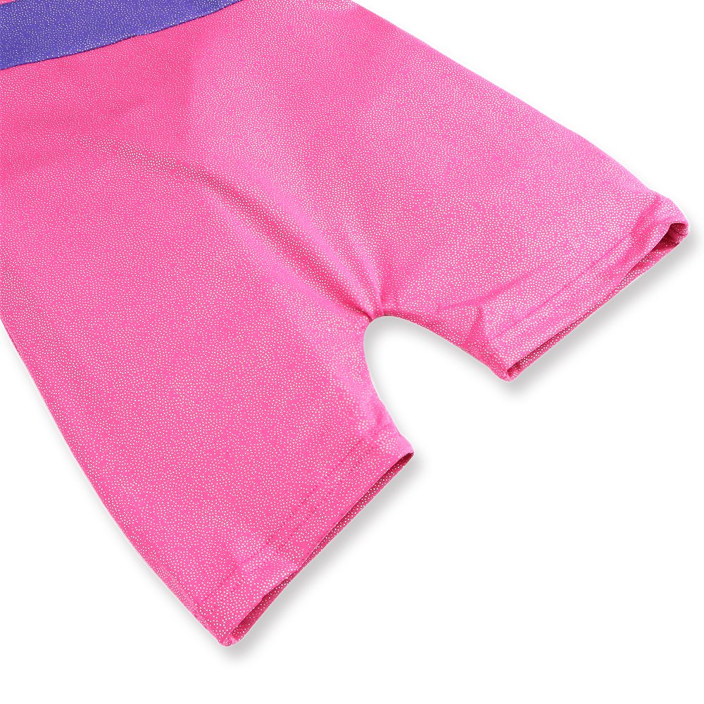 HOZIY Pink Leotards for Girls Gymnastics 4t 5t Biketard Unitard Dance Clothes Clothing