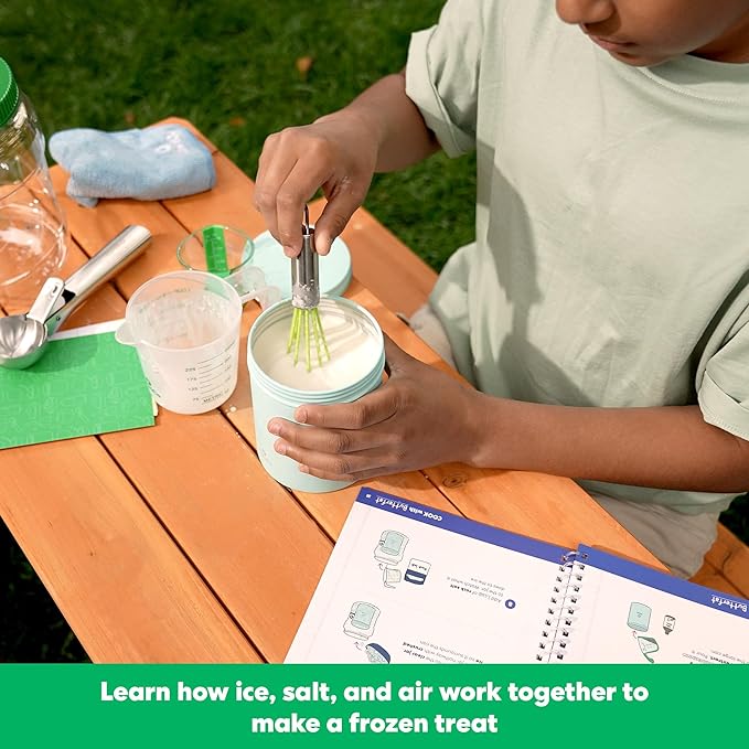 KiwiCo - Science of Cooking: Ice Cream, Learning Cooking Through Chemistry Project, Great Gifts for Ages 5+ (Pack of 2)