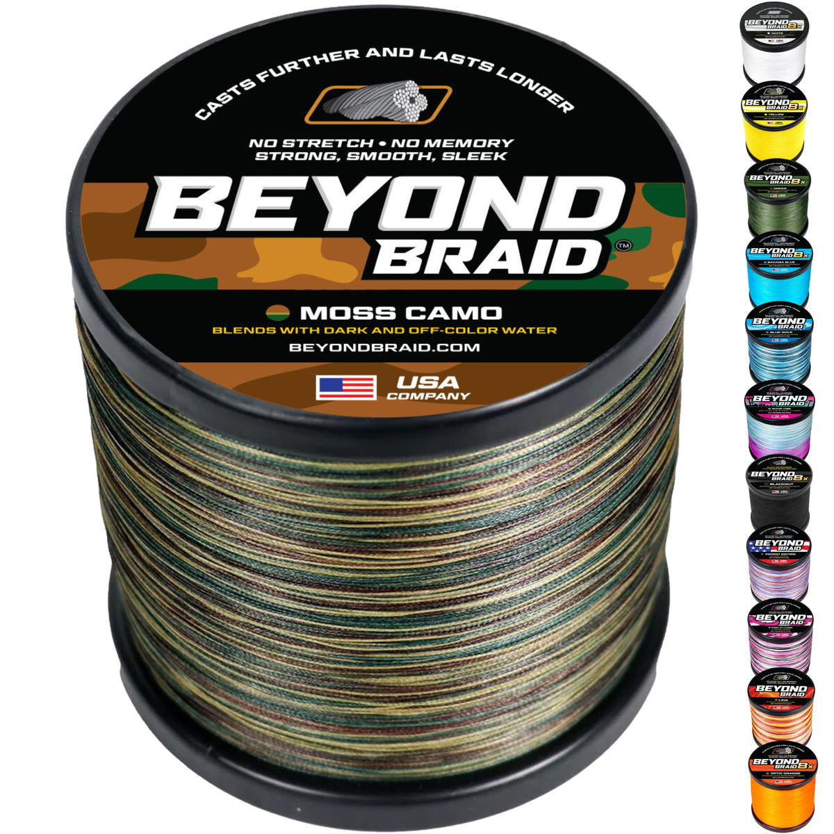 Beyond Braid Moss Camo 2000 Yards 30LB