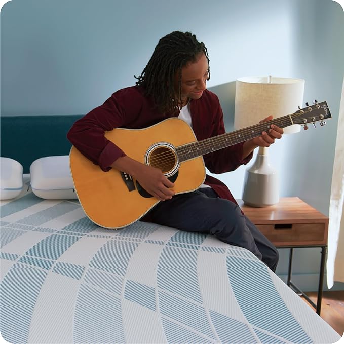 Sealy Dreamlife 14” Hybrid Mattress-in-a-Box, Twin XL, SealyComfort Gel Memory Foam, SealyResponsive Encased Coils, Machine Washable Cover