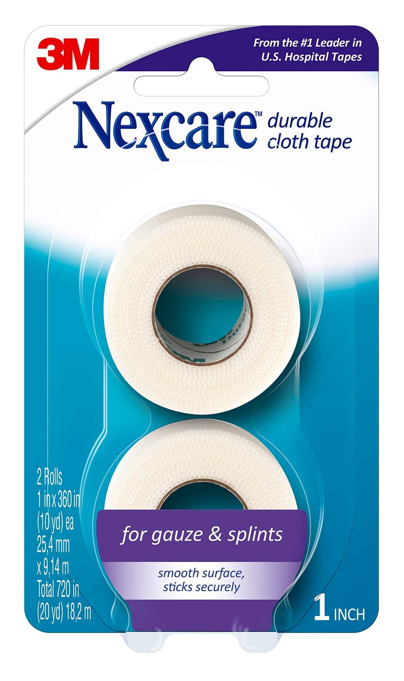 Hospital Tapes, 1 Inch x 10 Yards, 6 Rolls