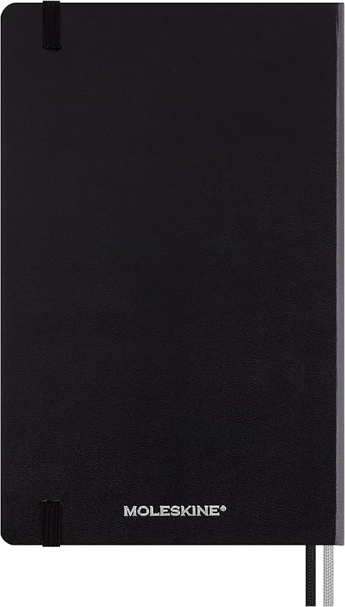 Moleskine Wizarding World Harry Potter Limited Edition Spells Collection, Lumos Notebook with glow in the dark special-effect, Hard Cover, Ruled, Large (5" x 8.25"), Black, 176 pages