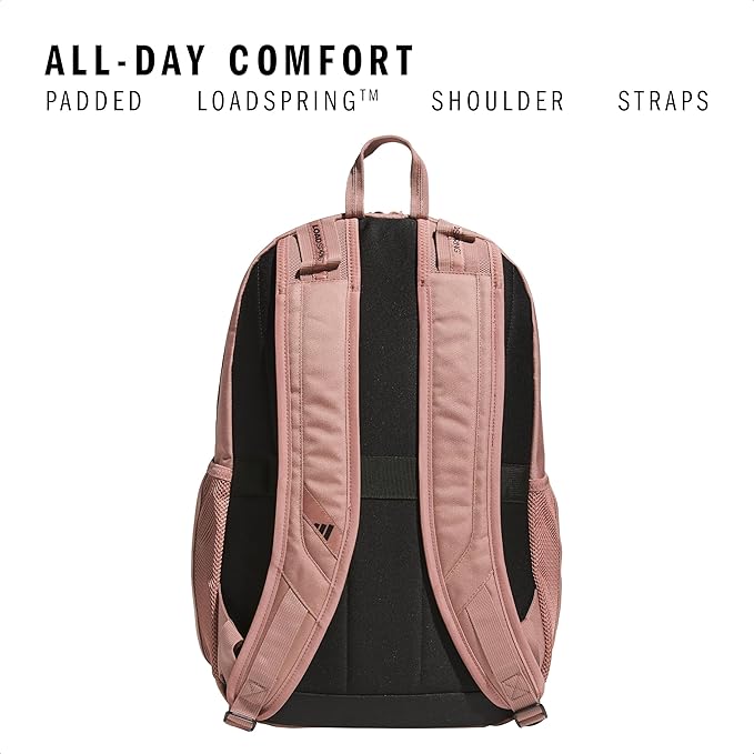 adidas Prime Backpack for Work, Travel Bag for Women and Men with Padded Compartment for Laptop