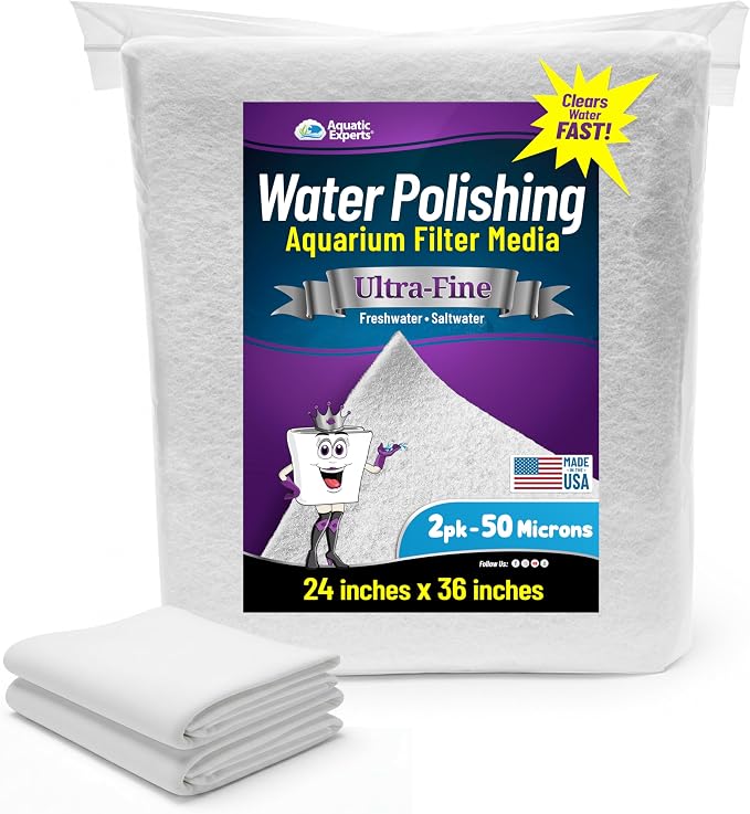 Aquatic Experts Aquarium Polishing Filter Pad, Water Polishing Pad