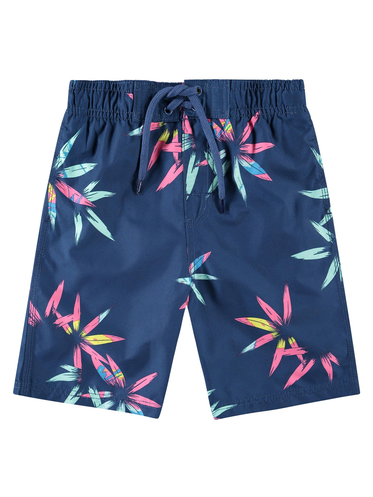 Kanu Surf Boys, Reflection Quick Dry UPF 50+ Beach Swim Trunk, Reef Navy, 8