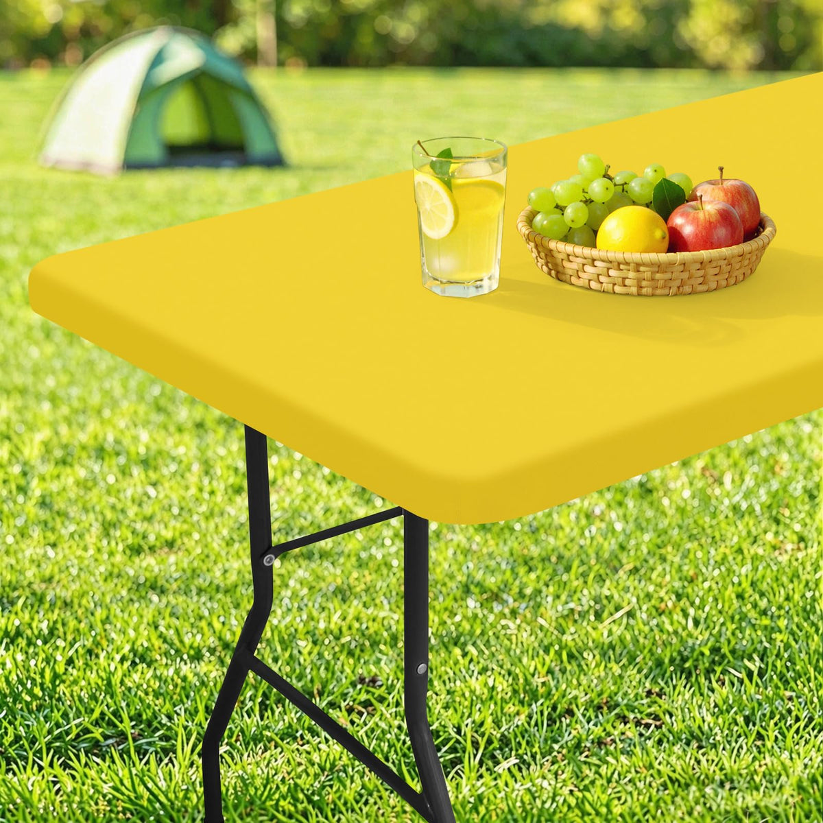 homing Rectangle Table Cloth Cover 8 Foot Elastic Fitted Tablecloth