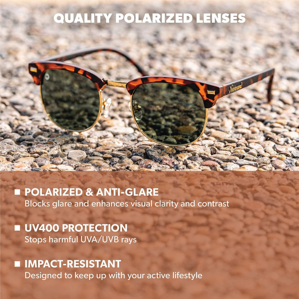 Knockaround Polarized Sunglasses for Men & Women - UV400 Protection
