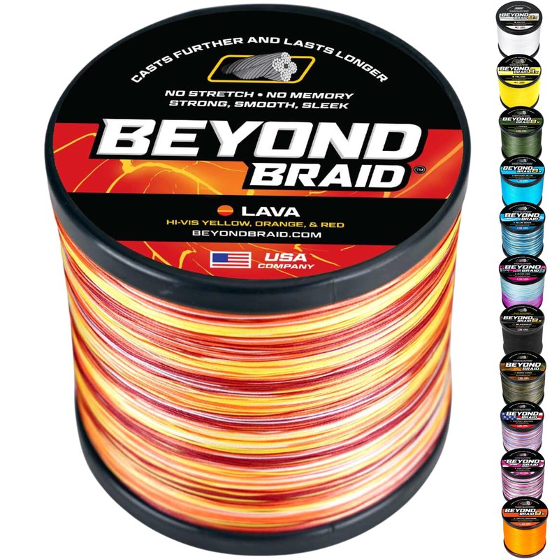 Beyond Braid Lava 500 Yard Spool 30LB