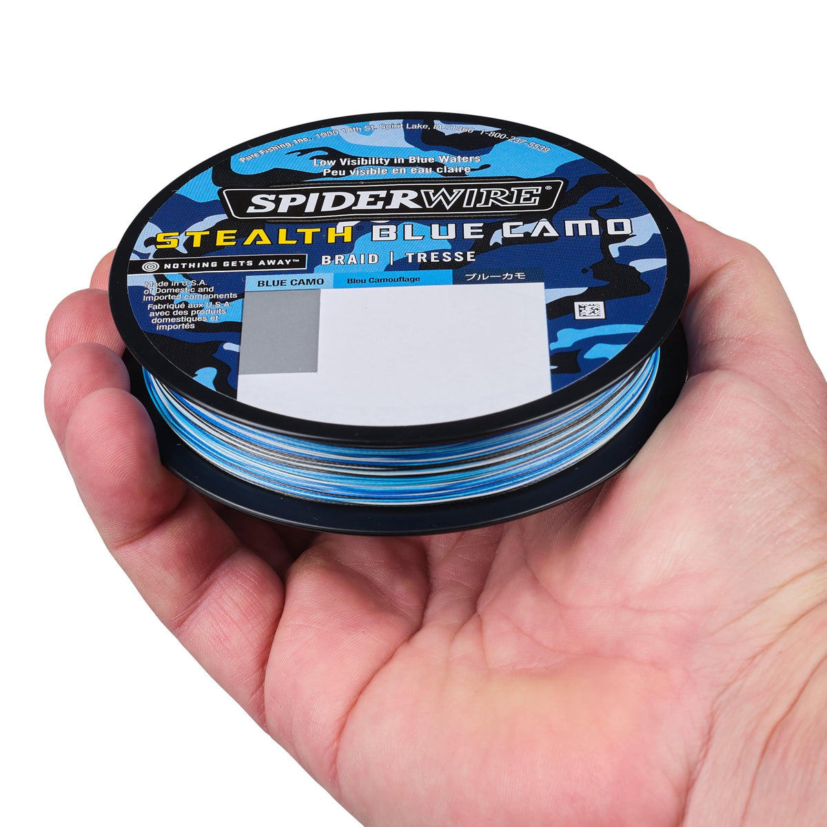 SpiderWire Stealth Superline Fishing Line, Pink Camo, 30lb - 200yd