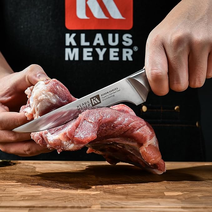 Klaus Meyer Eisen 13 Piece Stainless Steel Kitchen Knife Set With Block
