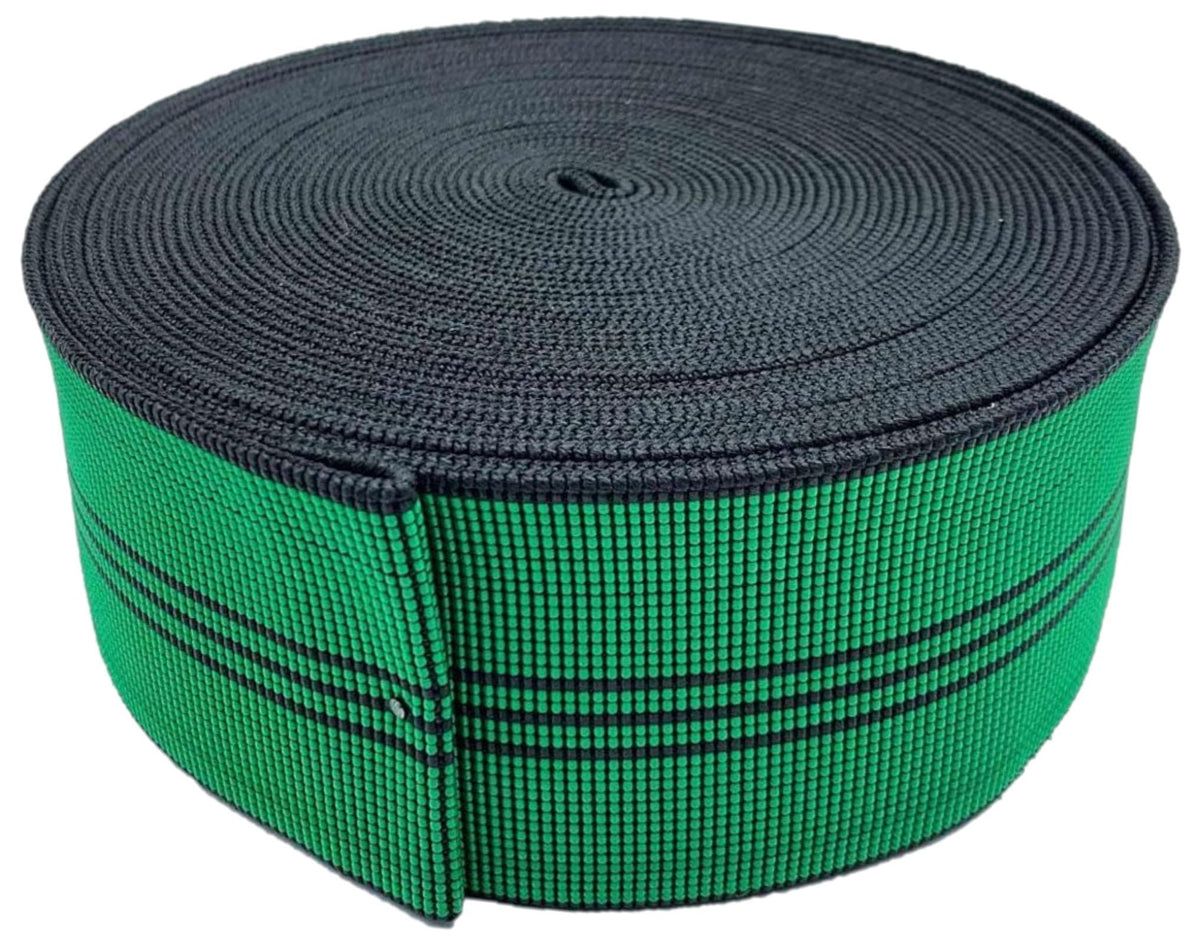 Upholstery Webbing Band Replacement for Chair, Couch, Sofa, 2ins × 32ft Roll, Upholstery Seater Repair Material, Elastic, Latex, Stretchy Webbing Belt/Strap for Lawn Chair