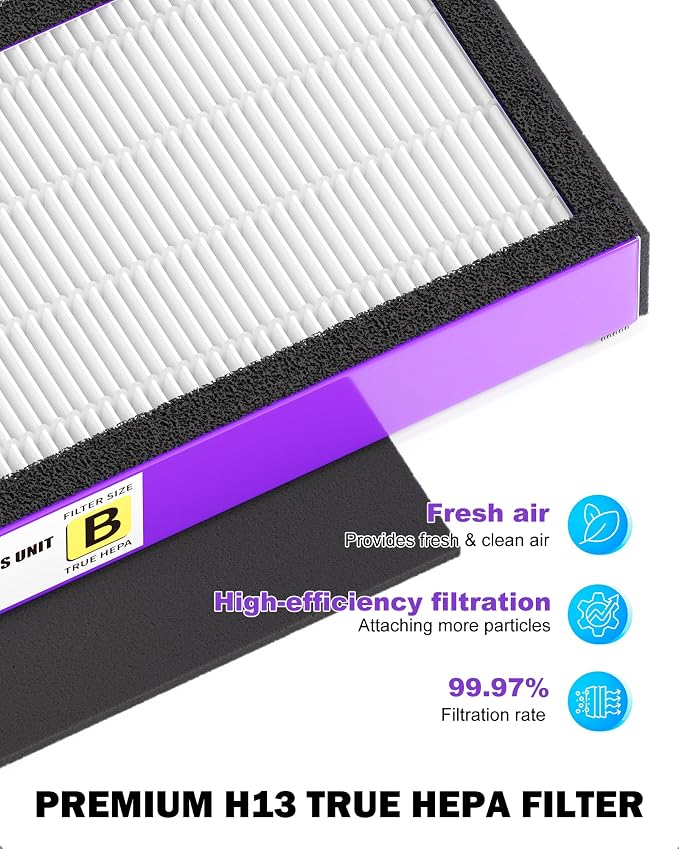 FLT4850PT H13 True HEPA Replacement filter B, compatible