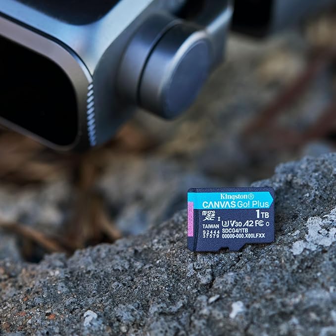 Kingston Canvas Go Plus 512GB microSD Card | Up to 200MB/s | Class 10, UHS-I, U3, V30, A2 | SDCG4/512GB