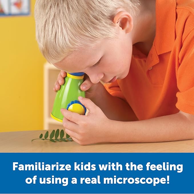 Learning Resources Primary Science Viewscope - 3 Pieces, Ages 3+ Microscope for Kids, Beginner Microscope